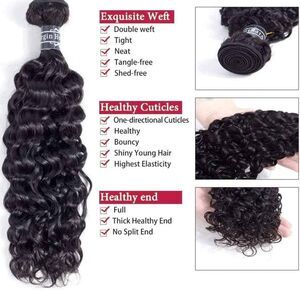 Amella Hair 8A Brazilian Virgin Curly Hair 1 Bundle Brazilian Curly Virgin Hair